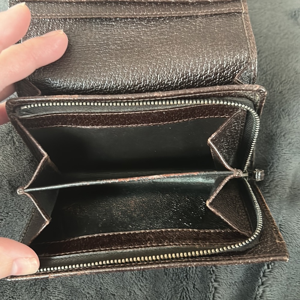 Authentic Gucci Monogram Snap Wallet - image 5